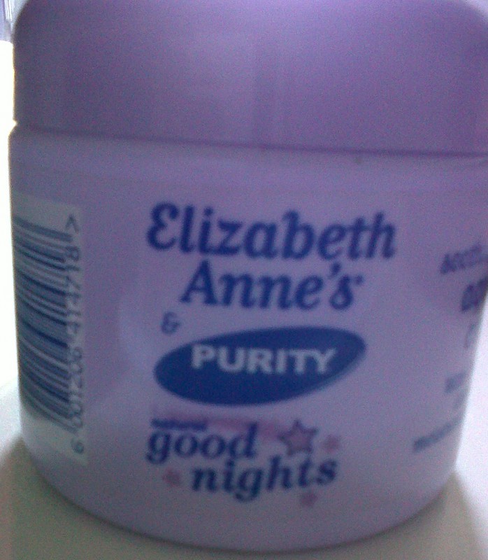 elizabeth anne's aqueous cream