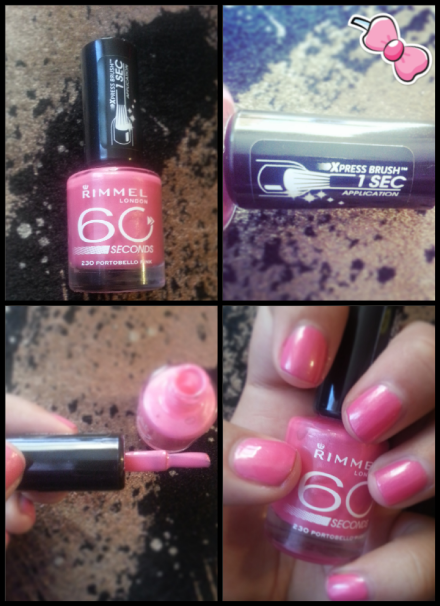 Rimmel London : 60 Seconds Nail Polish - Beauty Bulletin Rimmel London : 60 Seconds Nail Polish - Beauty Bulletin