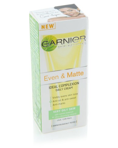 garnier even matte cream oily complexion ideal skin daily very creams