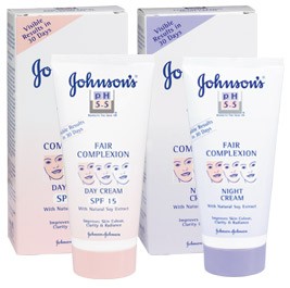 johnson baby cream for fairness