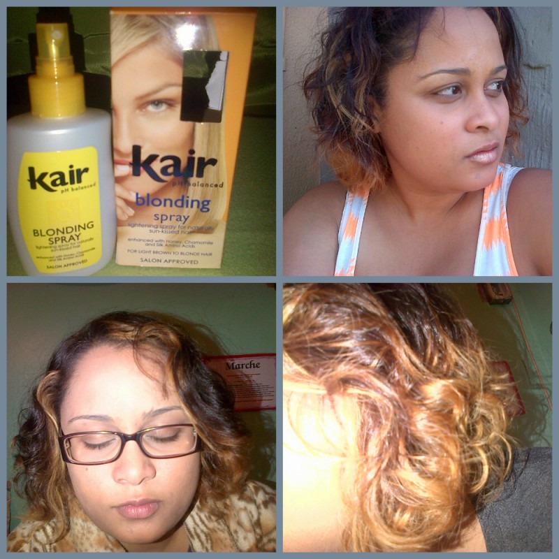 Kair Kair Blonding Spray Review Beauty Bulletin Hair Dyes