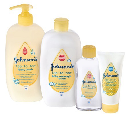 johnson's top to toe lotion