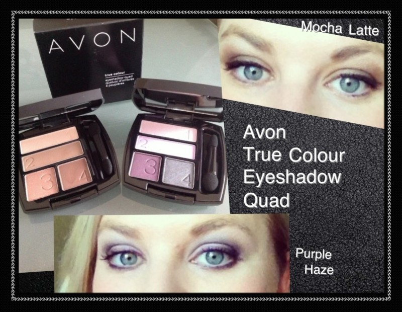Avon True Colour Eyeshadow Quad Review