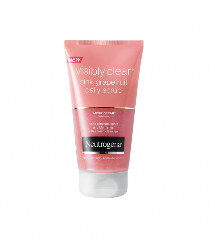 Visibly clear on sale neutrogena pink grapefruit