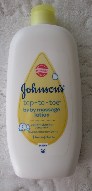 johnson's top to toe lotion