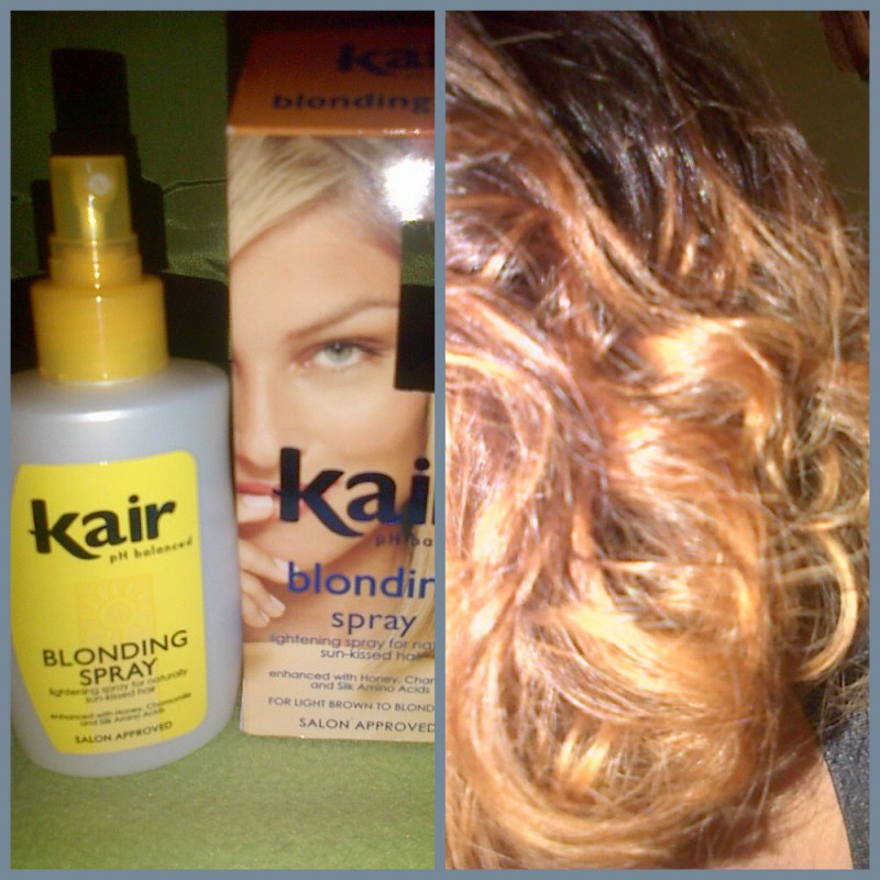 Kair Kair Blonding Spray Review Beauty Bulletin Hair Dyes