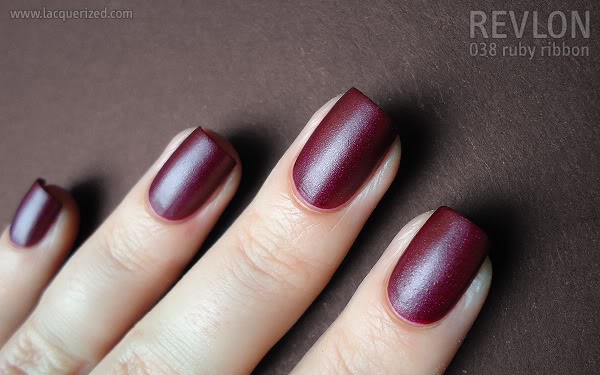 Revlon Matte Suede Nail Polish Color - wide 11
