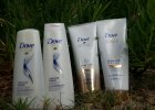 Dove hair care range