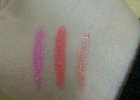 From L - R Showstopper Pink, Carefree Coral &amp; Notice Me Nude