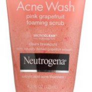 Neutrogena Oil-free face wash in grapefruit