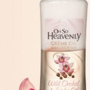 OH SO HEAVENLY Crème Oil Wild Orchild &amp; Jojoba Oil Bath Silk