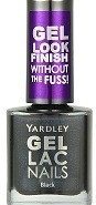 Yardley Gel-Lac Nails in Black