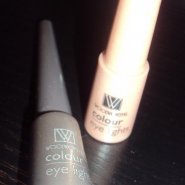 Woolworths Colour Eye Lights in Apricot and Charcoal