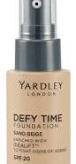 Yardley Defy Time Foundation Range