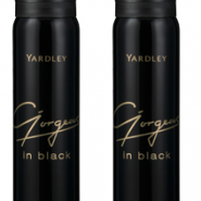 Yardley Gorgeous in Black perfumed body spray