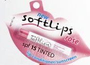 Softlips SPF 15 Tinted Lip Protectant - Rose