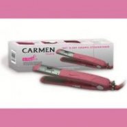 Carmen wet &#039;n dry ceramic straightner in the pink