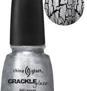 China Glaze Crackle Polish in Platinum Pieces