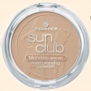 Essence Sun Club Matte Bronzer - for blondes/lighter skin