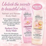 OH So Heavenly Beauty Secrets Himalayan Pink Salts Body Wash Cream