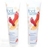 Avon Foot Works: Berry Vanilla Scrub &amp; Moisturising Cream