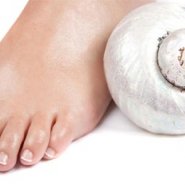 Paraffin wax pedicure