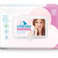 Cherubs Eco-Care Make-Up Remover Facial Wipes for Sensitive Skin