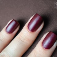 Revlon Matte Suede Nail Enamel in Ruby Ribbon