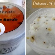 Tranquil Body Treats - Oatmeal, Milk &amp; Honey Hand Salt Scrub