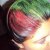 Party Success Hair Colour in Green and Colour Xtreme Hair Art in Red