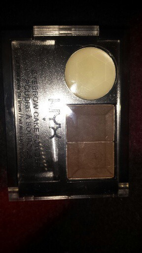 NYX Eyebrow Cake Powder in TaupeAsh  Review Photos Swatches  Nyx  eyebrow cake powder Beauty review Eyebrows