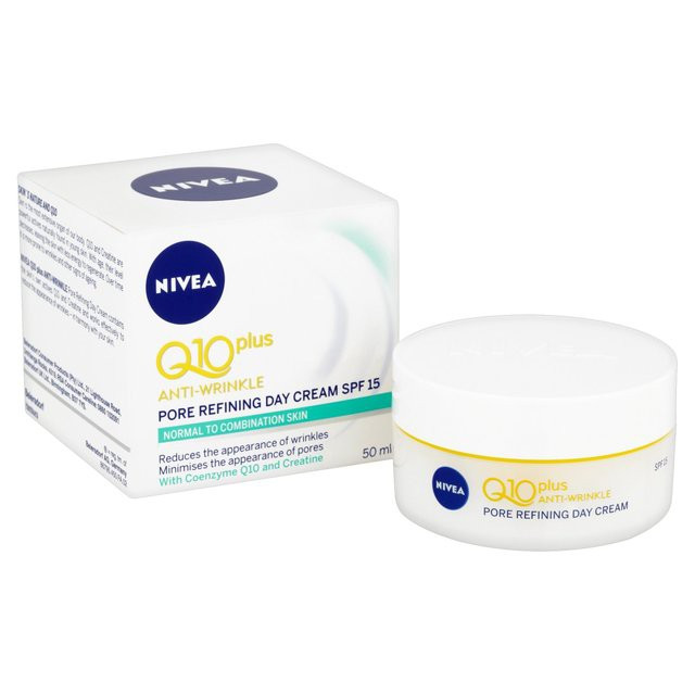 Nivea Q10 plus pore refining day cream SPF 15