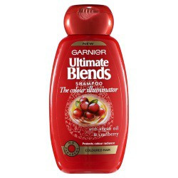 Garnier Ultimate Blends Colour Illuminator Cranberry &amp; Argan Shampoo