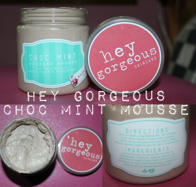 Hey Gorgeous - Choc Mint Whipped Mousse