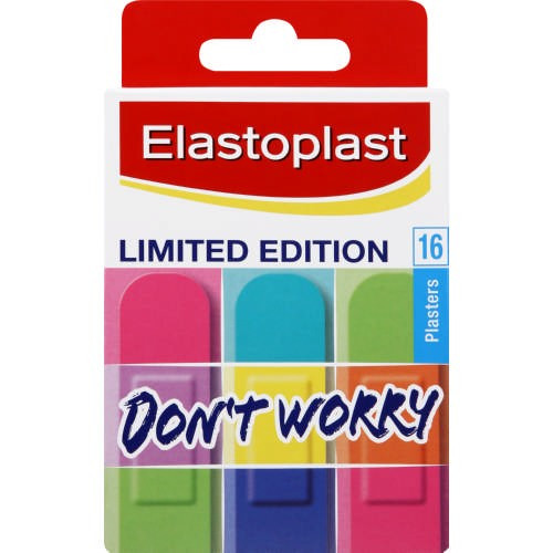Elastoplast Don’t Worry Plasters Limited Edition 16's