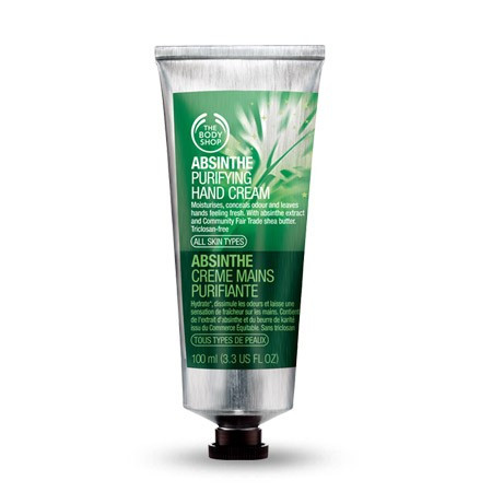 The Body Shop's Absinthe Purifying Hand Cream