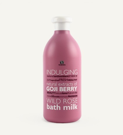 Woolworths Goji Berry  &amp; Wild Rose Bath Milk