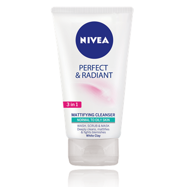 NIVEA Perfect &amp; Radiant 3-in-1 Mattifying Cleanser