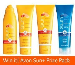 AVON + 50 SPF moisturizing sun cream for the body