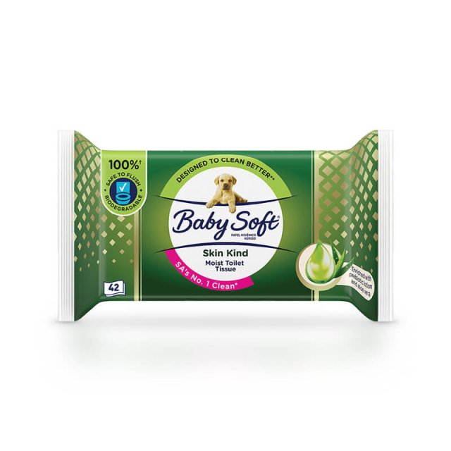 Baby Soft Skin Kind Moist Toilet Tissues 