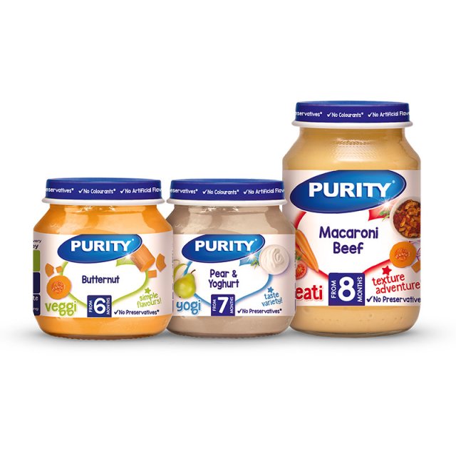 Purity Jar Range (80ml/125ml/200ml)