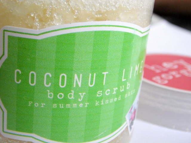 Hey Gorgeous Coconut Lime Body Scrub Bliss
