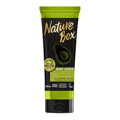 Nature Box Avocado Body Scrub 200ml