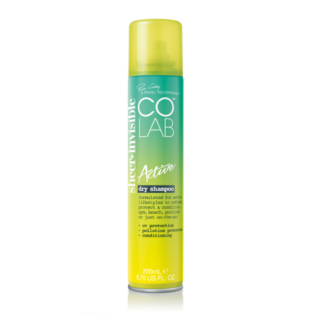 Colab Active sheer+invisible dry shampoo