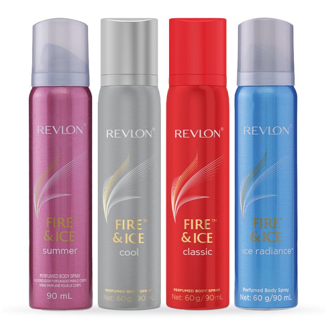 Revlon Fire and Ice Perfumed Body Spray for Women