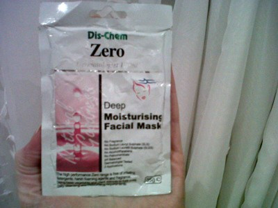 Dis-Chem Zero - Deep Moustirising Facial Mask