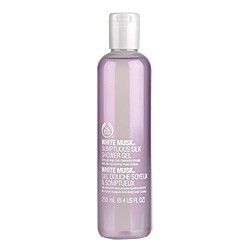 White Musk Sumptuous Shower Silk Shower Gel from The Body Shop