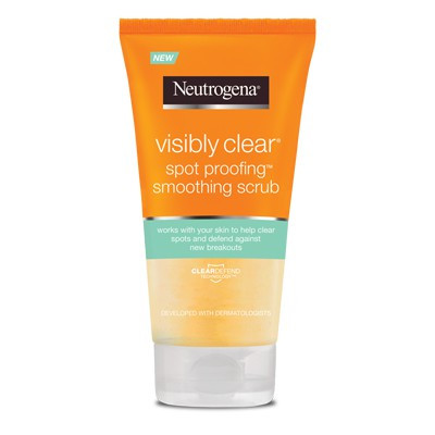 NEUTROGENA® VISIBLY CLEAR® Spot Proofing™ Smoothing Scrub