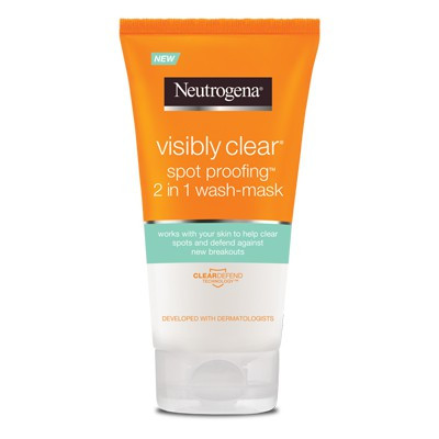 NEUTROGENA® VISIBLY CLEAR® Spot Proofing™ 2in1 Wash / Mask