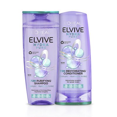 L’Oréal Paris Elvive Hydra Pure range